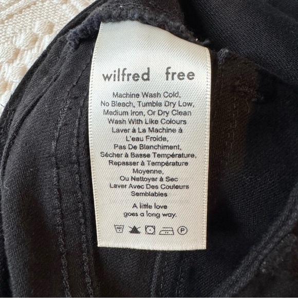 Wilfred Black Straight Leg Pants - Picture 13 of 14